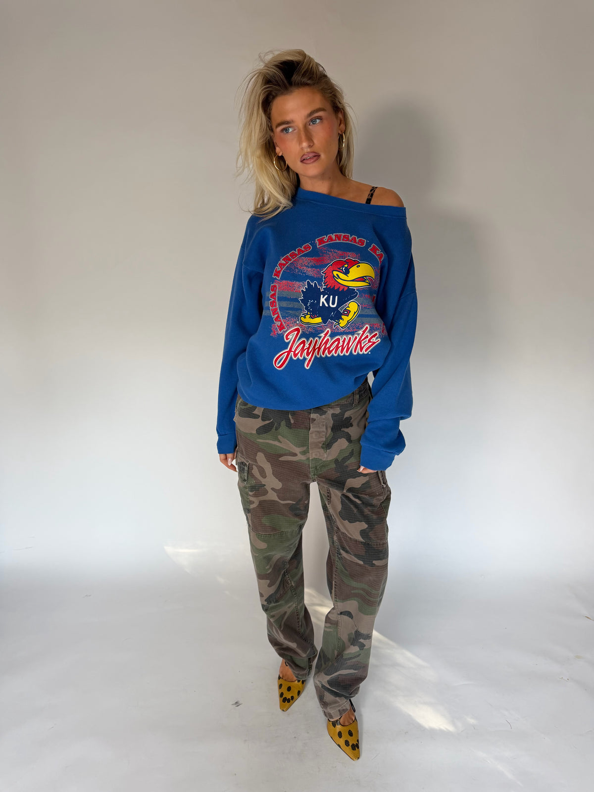 VINTAGE KANSAS JAYHAWKS SWEATER