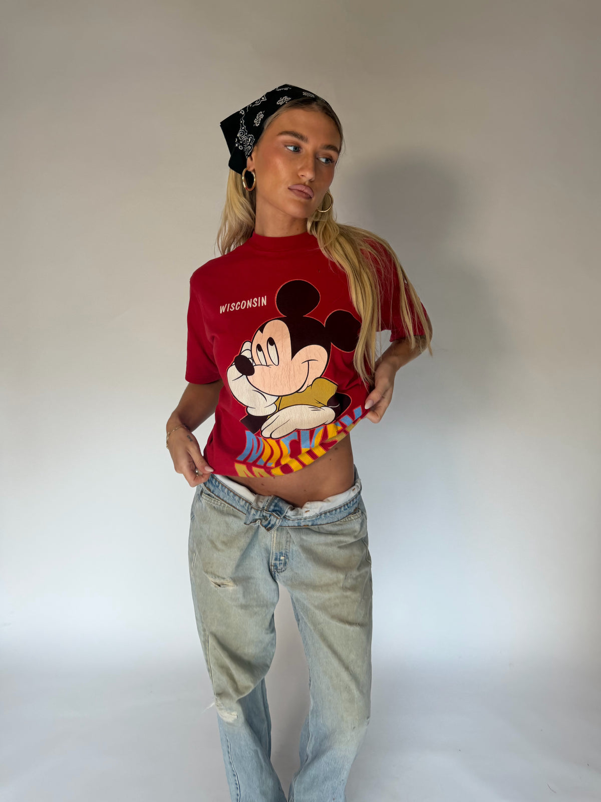 VINTAGE MICKEY WISCONSIN TEE