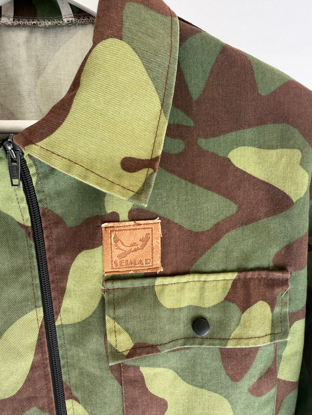 VINTAGE CAMO ARMY JACKET