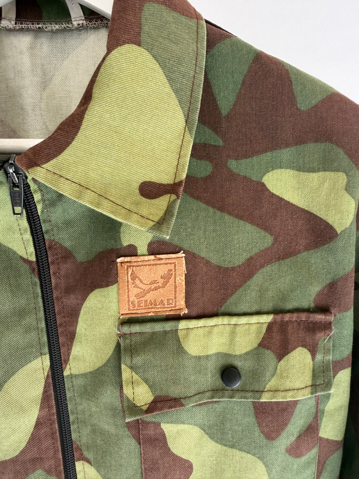 VINTAGE CAMO ARMY JACKET