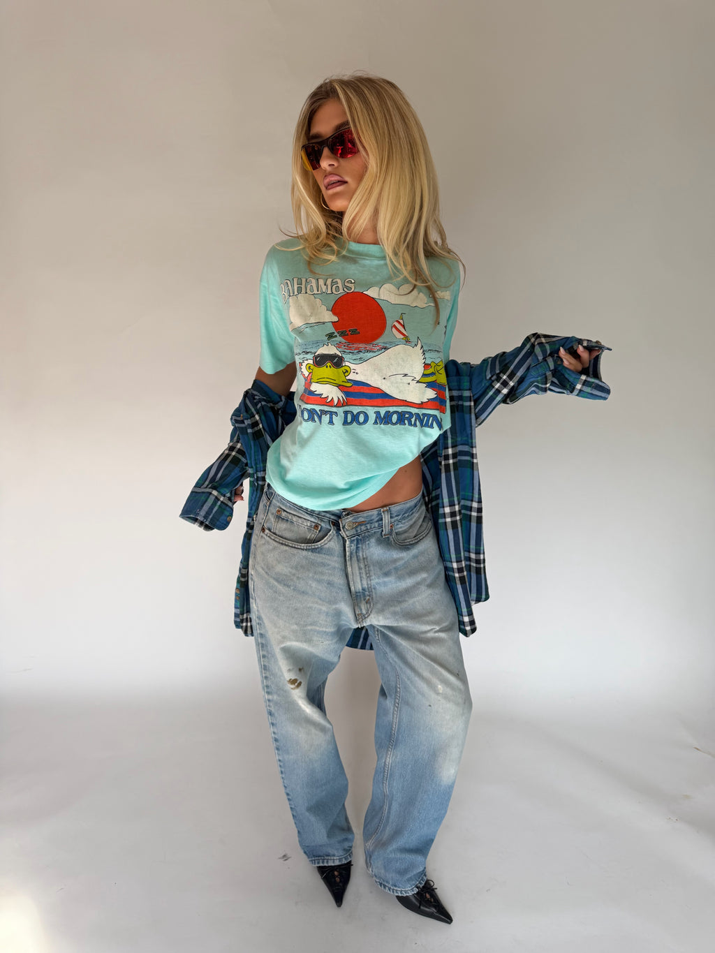 VINTAGE LEVI’S 550 PAINT JEANS
