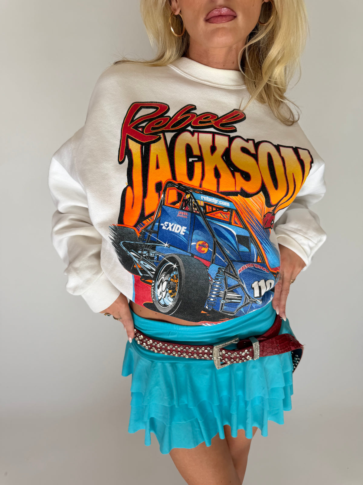 VINTAGE REBEL JACKSON RACING SWEATSHIRT