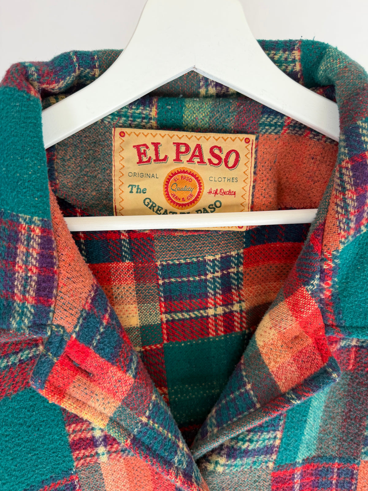 VINTAGE PLAID WOOL JACKET
