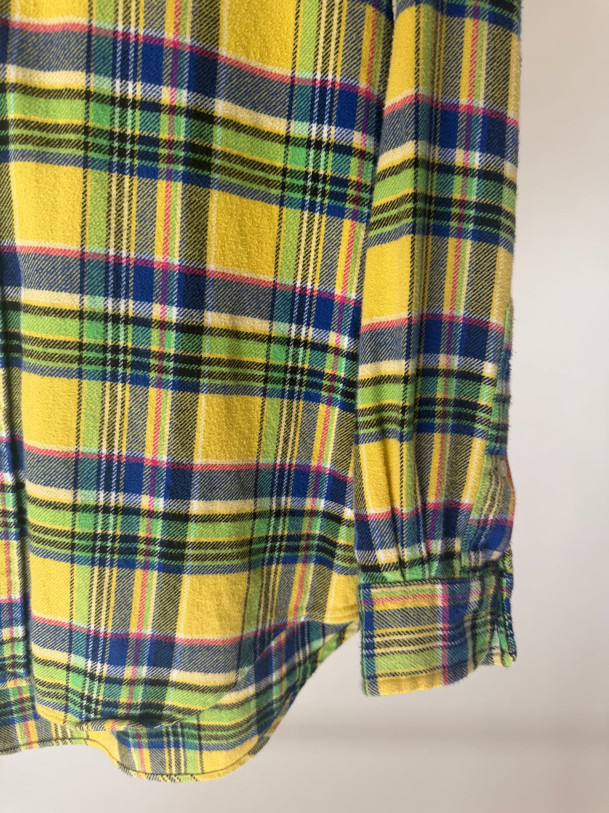 VINTAGE RALPH LAUREN PLAID FLANNEL SHIRT