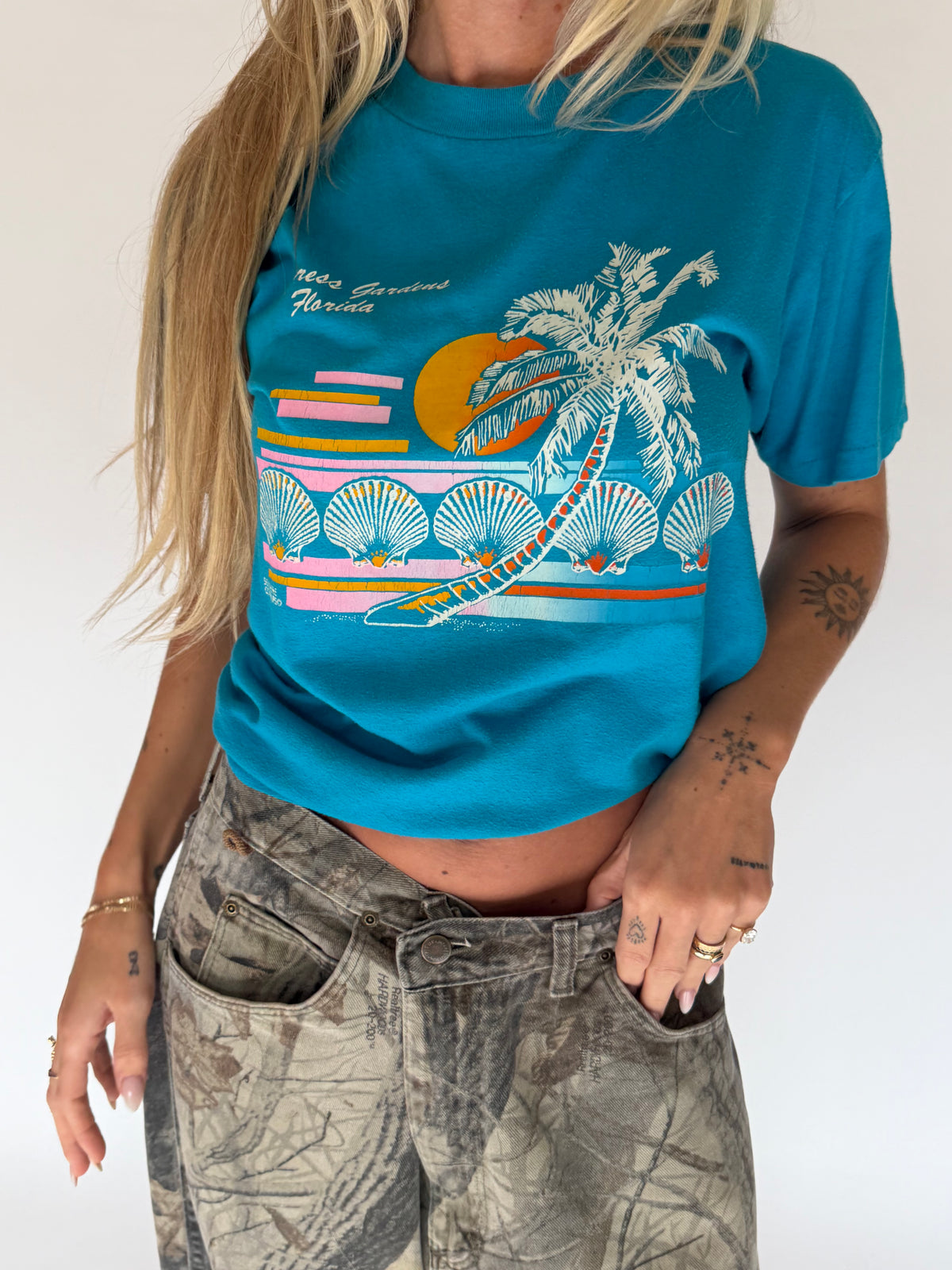 VINTAGE CYPRESS GARDENS FLORIDA TEE