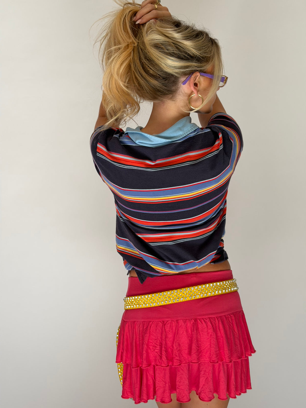 VINTAGE D&G STRIPED POLO