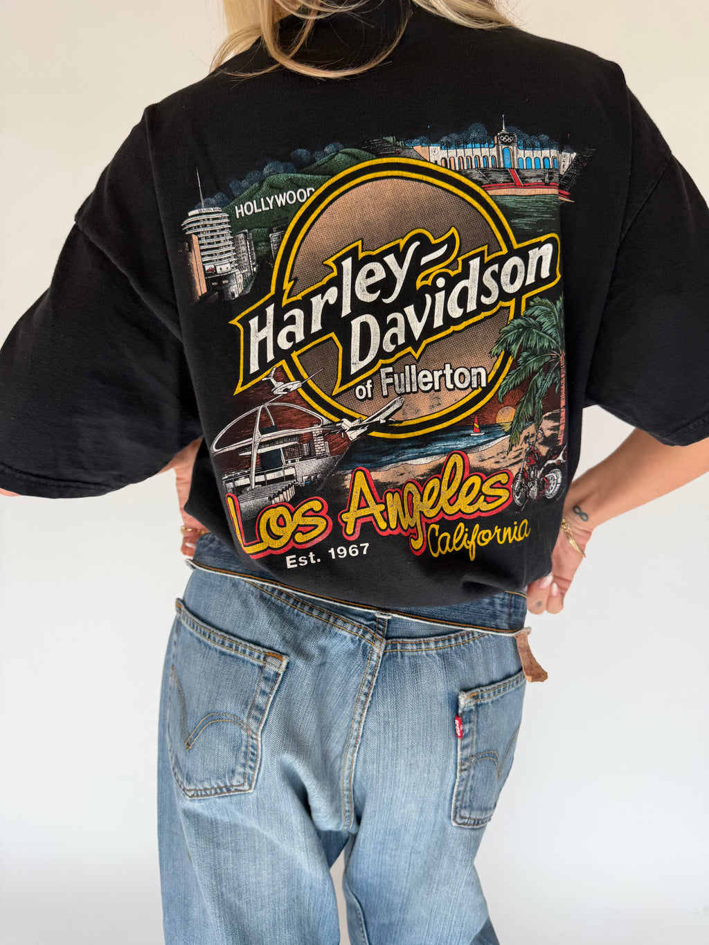 VINTAGE HARLEY-DAVIDSON LOS ANGELES TEE