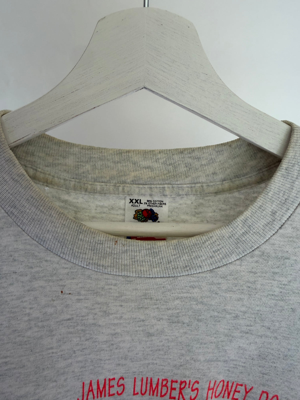 VINTAGE “HONEY DO THIS” GREY TEE