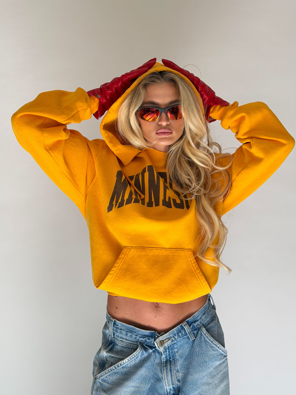 VINTAGE MINNESOTA CHAMPION HOODIE