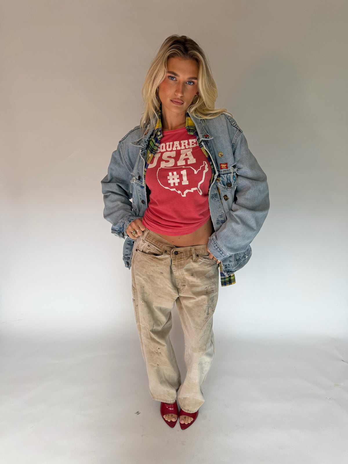 VINTAGE DSQUARED2 USA TEE