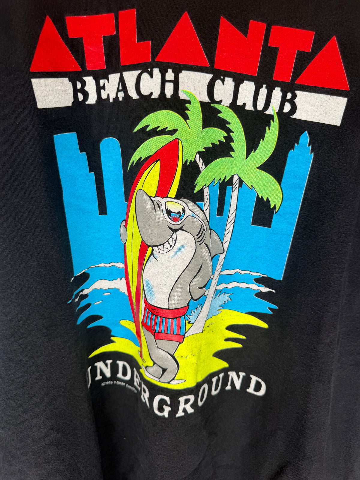 VINTAGE ATLANTA BEACH CLUB TEE