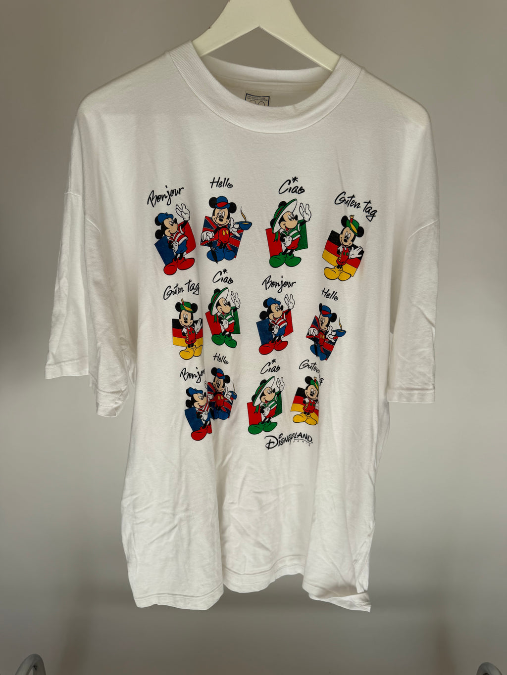 VINTAGE MICKEY AROUND THE WORLD TEE