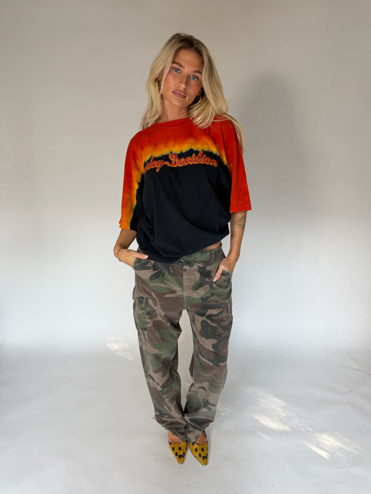 VINTAGE HARLEY-DAVIDSON TIE-DYE TEE
