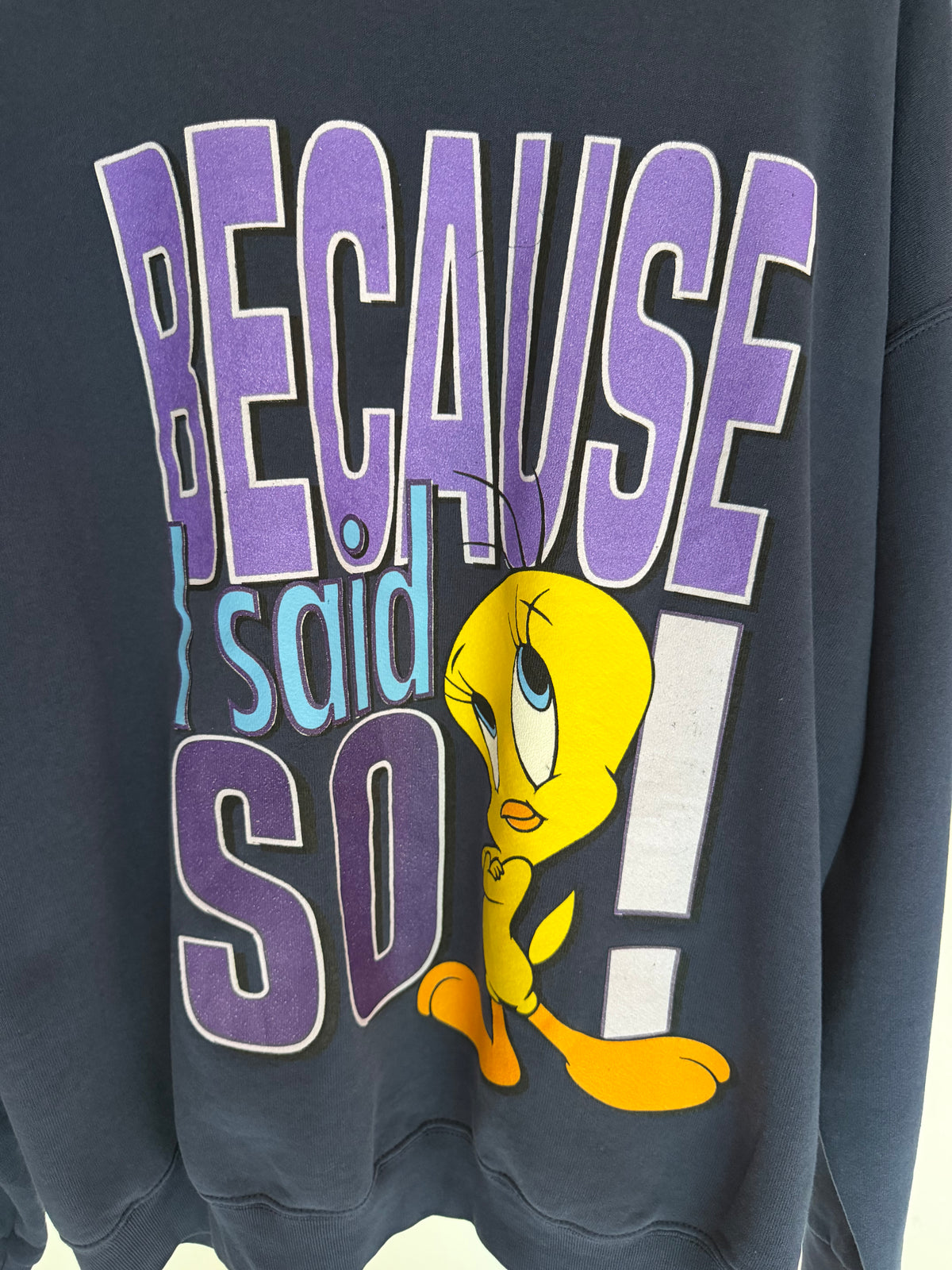 VINTAGE TWEETY BIRD GRAPHIC SWEATSHIRT