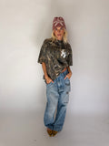 VINTAGE NY YANKEES CAMO TEE