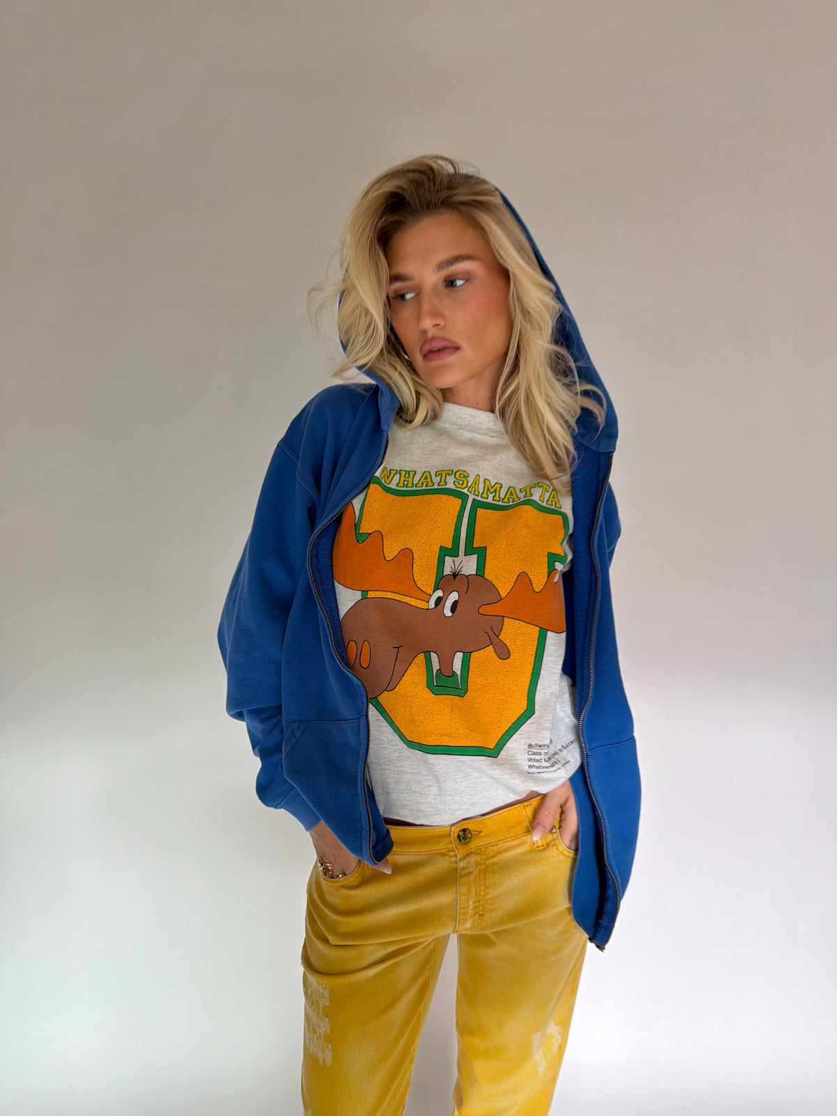 VINTAGE WHATSAMATTA U MOOSE TEE
