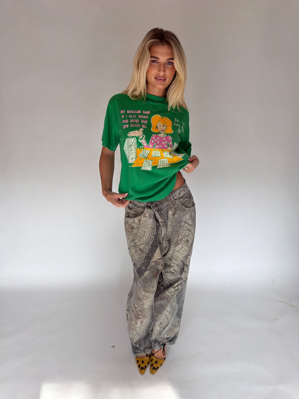 VINTAGE BINGO TEE