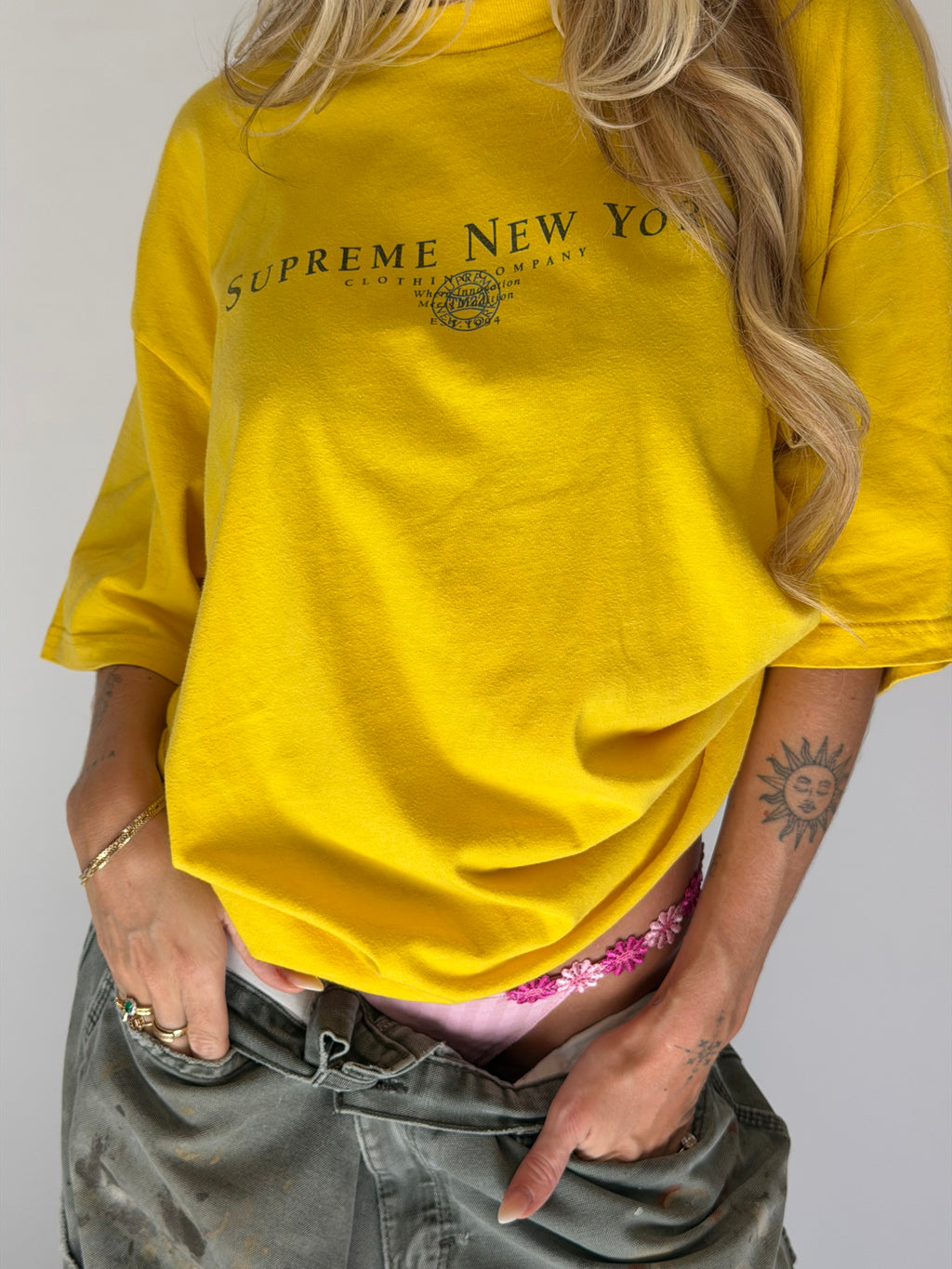 SUPREME NEW YORK TEE