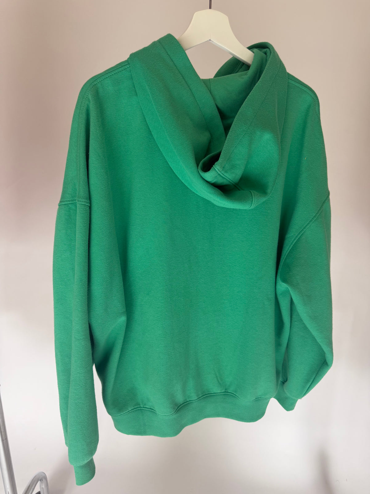 VINTAGE GREEN ZIP-UP HOODIE