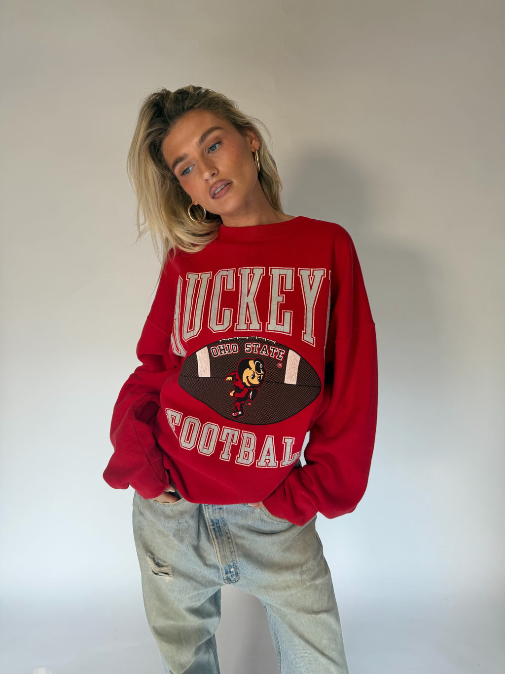 VINTAGE OHIO STATE BUCKEYES SWEATER