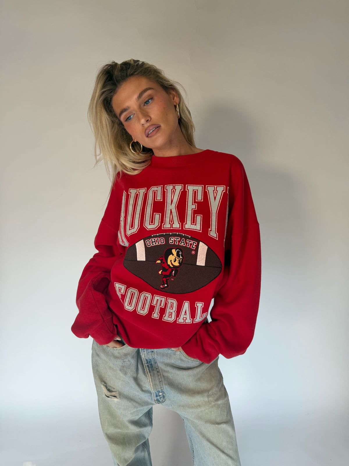 VINTAGE OHIO STATE BUCKEYES SWEATER