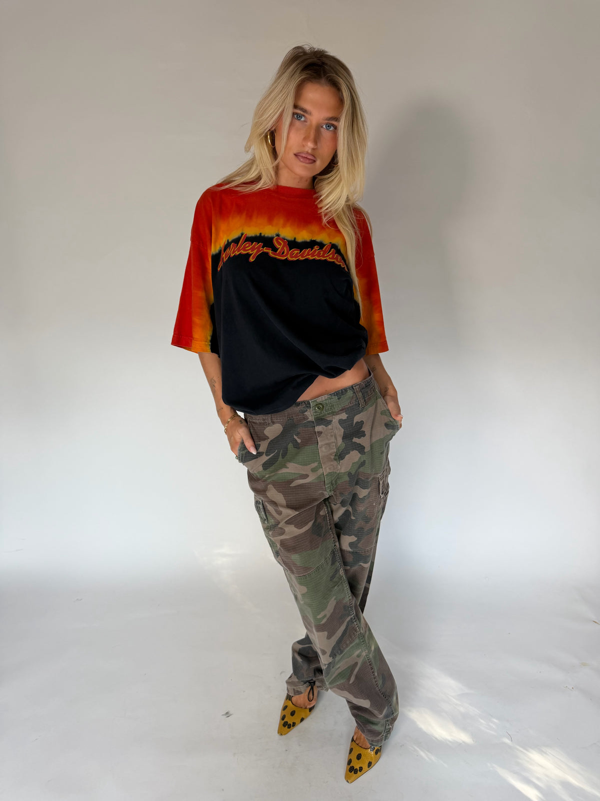 VINTAGE HARLEY-DAVIDSON TIE-DYE TEE