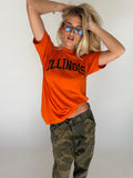VINTAGE ILLINOIS SINGLE STITCH TEE