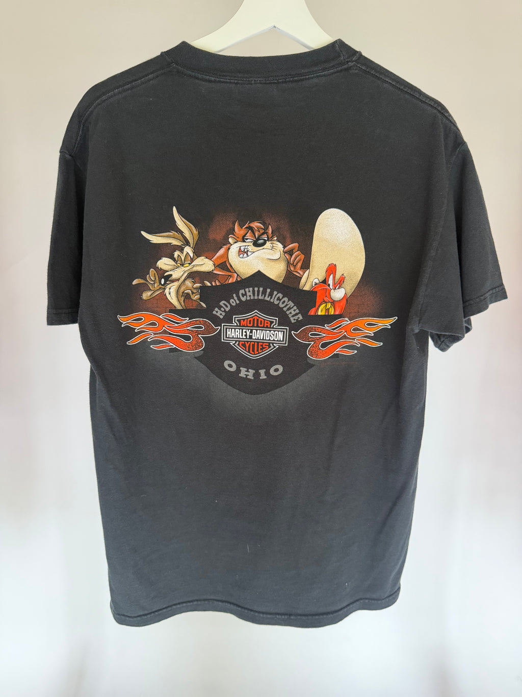 VINTAGE TAZ HARLEY-DAVIDSON GRAPHIC TEE