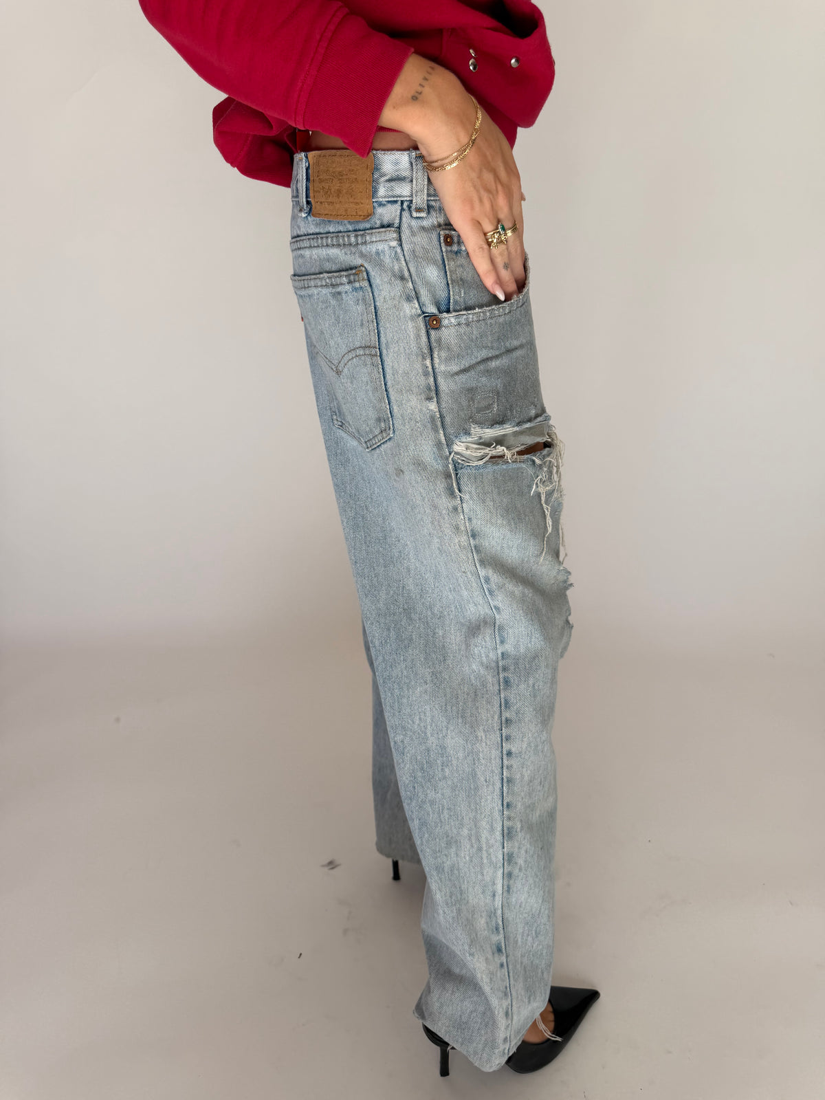 VINTAGE LEVI’S ORANGE TAB JEANS
