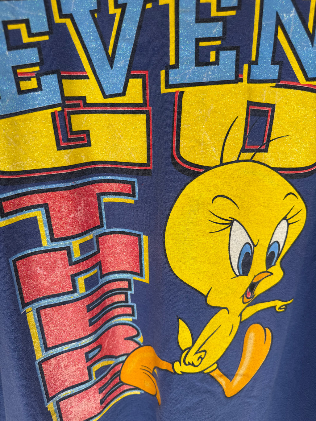 VINTAGE TWEETY “DON’T EVEN GO THERE” TEE
