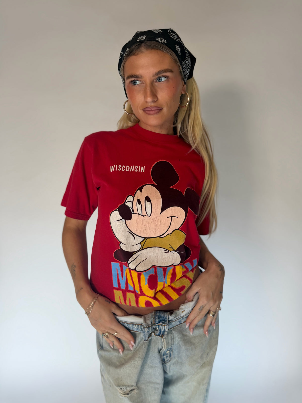 VINTAGE MICKEY WISCONSIN TEE