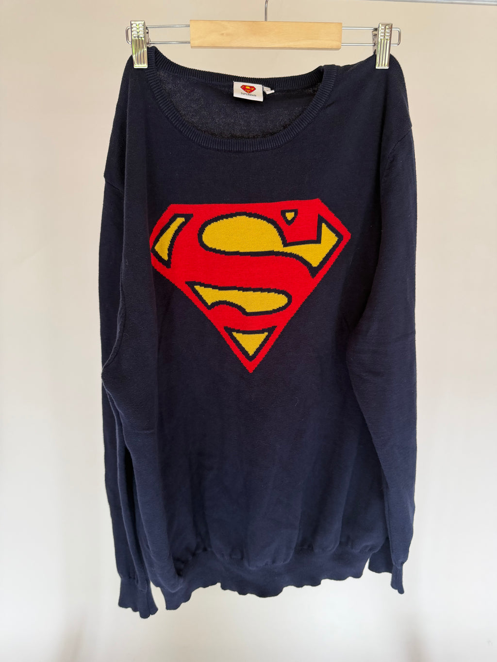 VINTAGE SUPERMAN KNITTED SWEATER