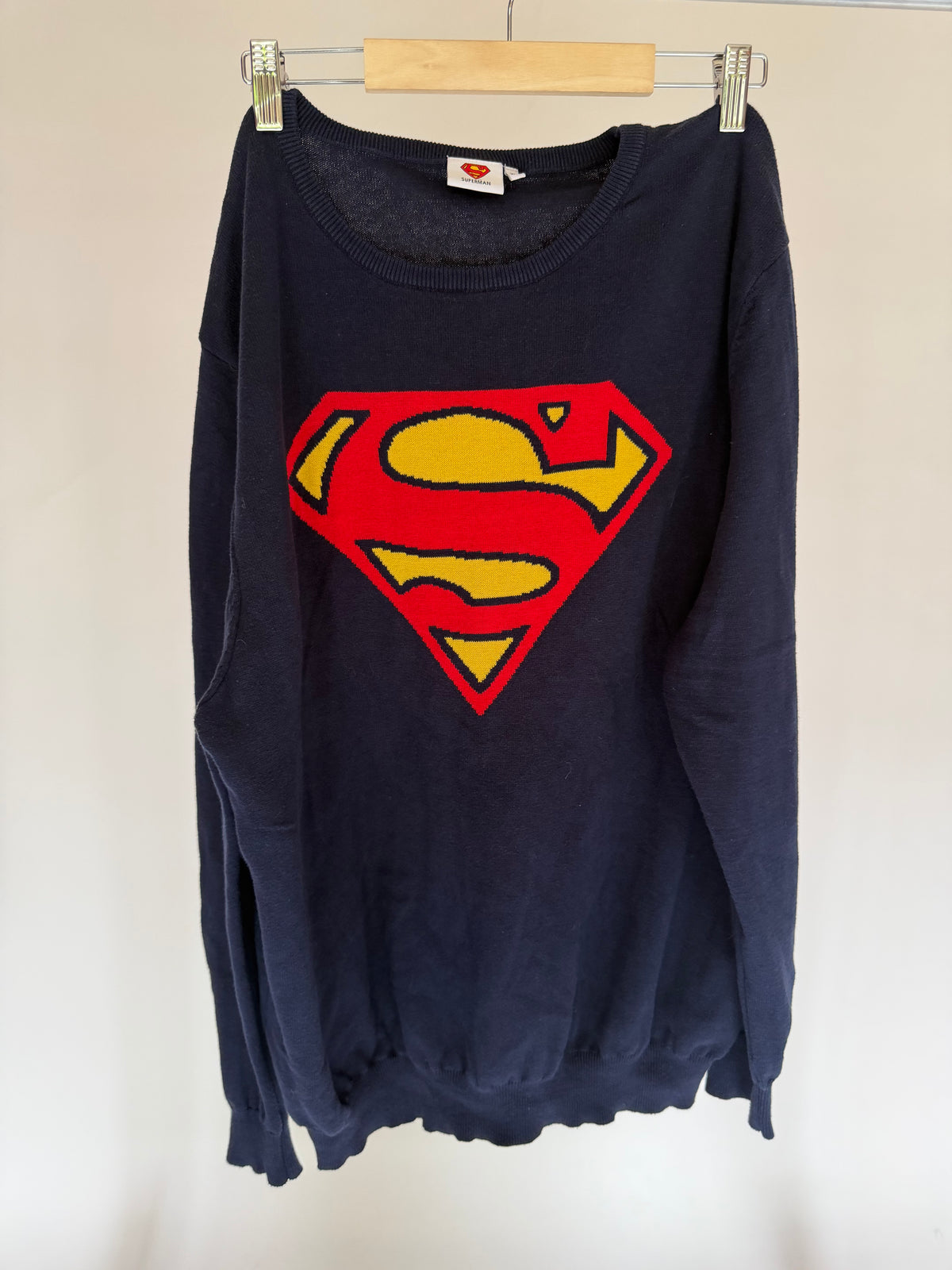 VINTAGE SUPERMAN KNITTED SWEATER