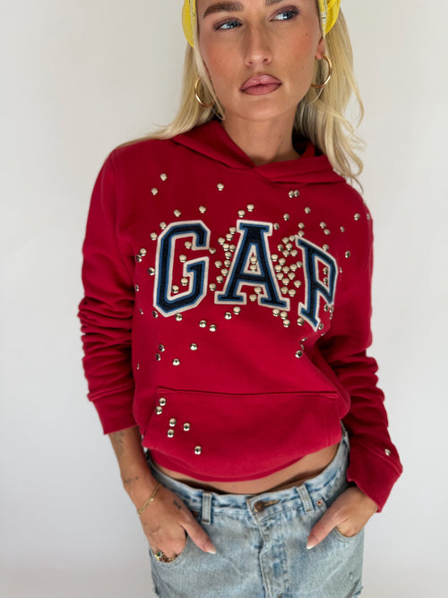 CUSTOMIZED STUDDED GAP HOODIE