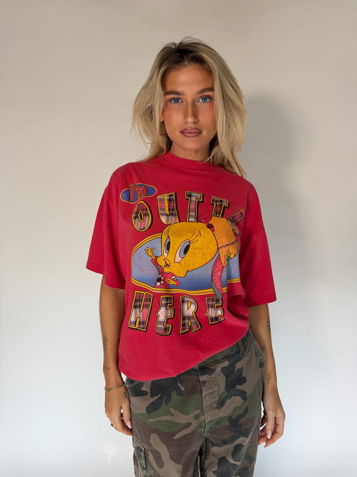 VINTAGE TWEETY “I’M OUTTA HERE” TEE