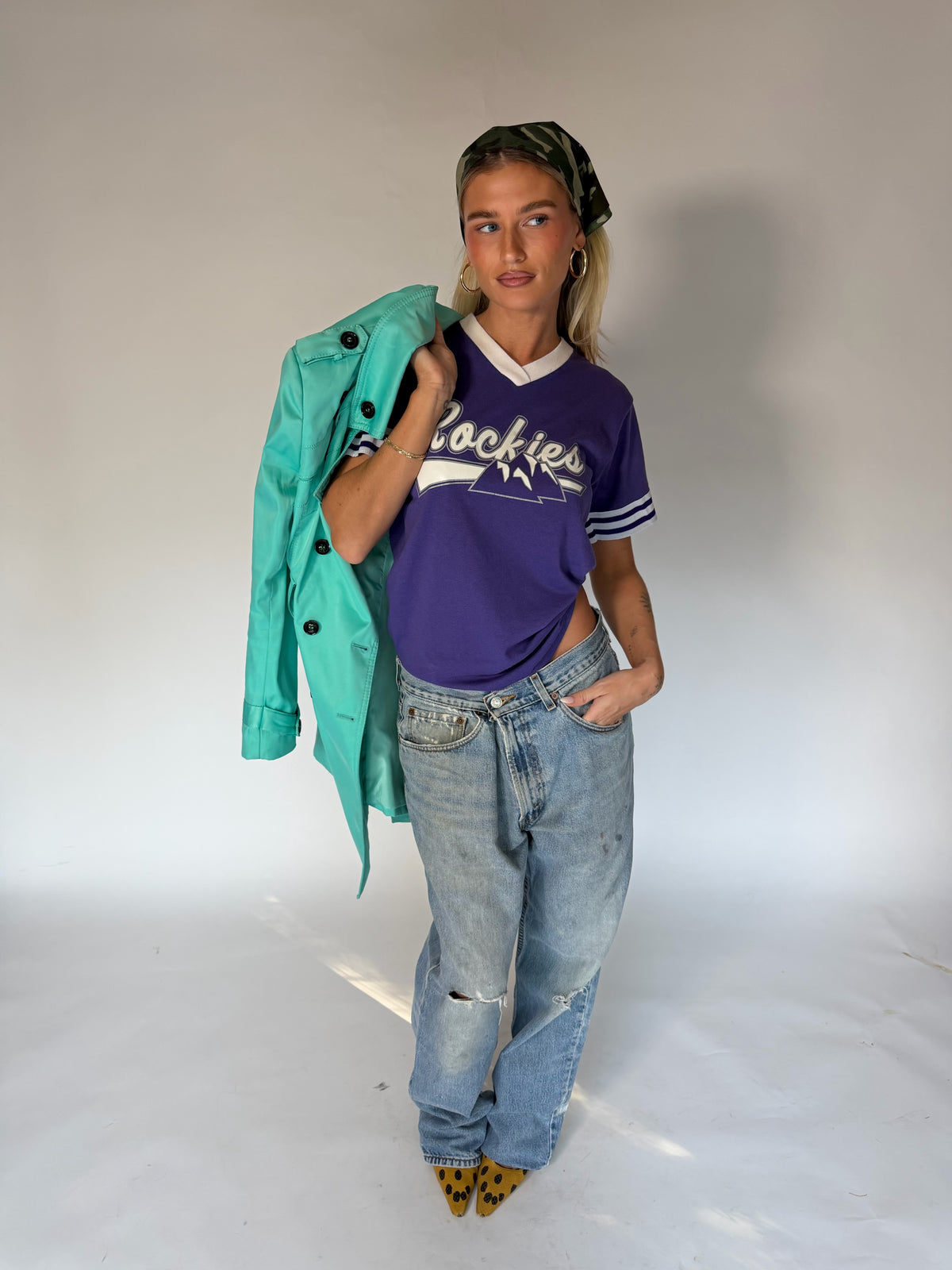 VINTAGE COLORADO ROCKIES TEE