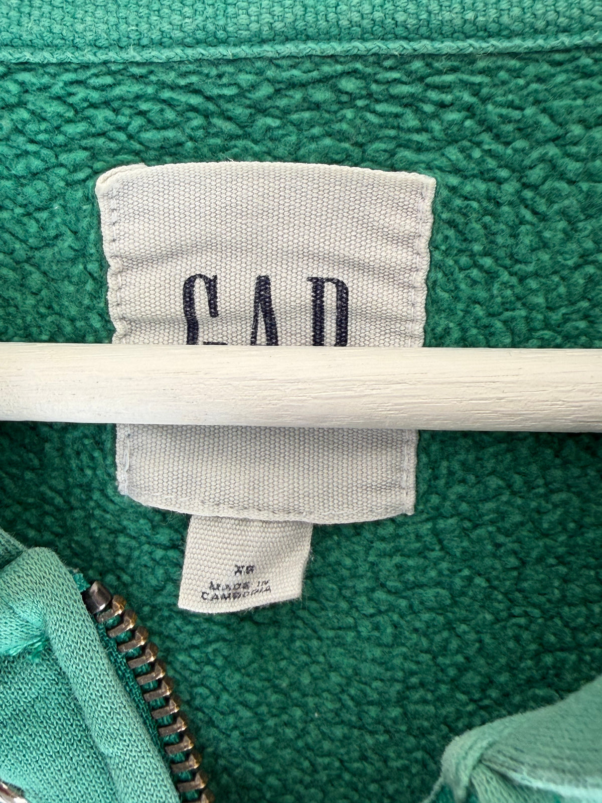 CUSTOMIZED GAP ZIP-UP HOODIE