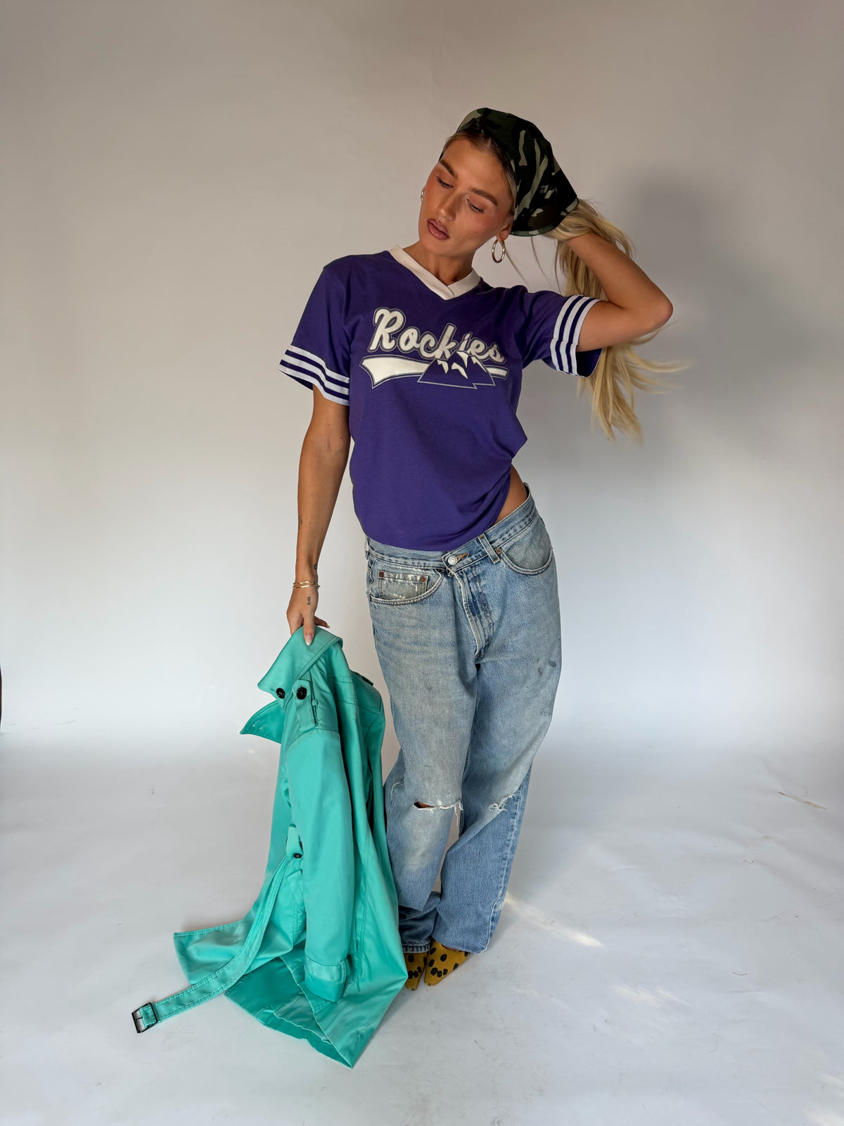 VINTAGE COLORADO ROCKIES TEE