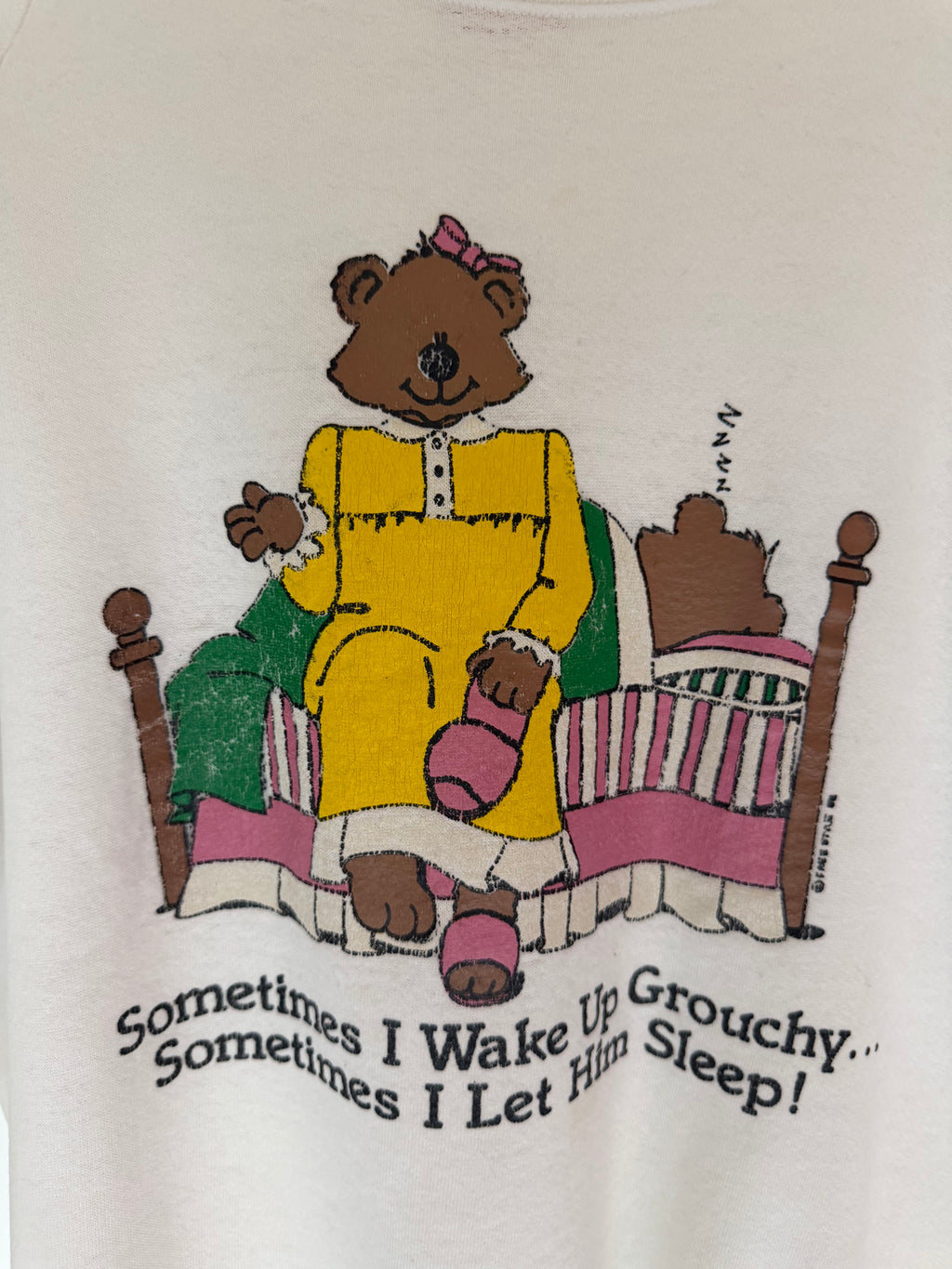 VINTAGE MR. GROUCHY BEAR SWEATSHIRT