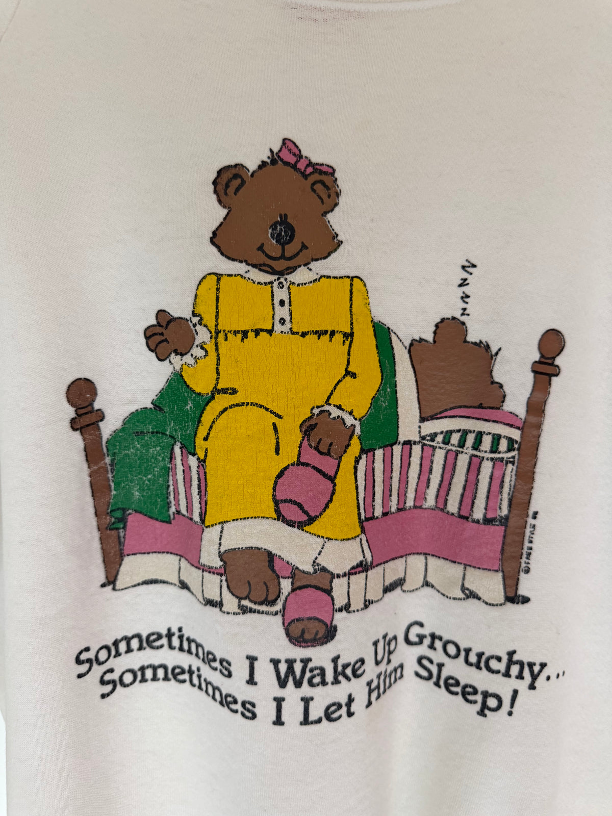 VINTAGE MR. GROUCHY BEAR SWEATSHIRT