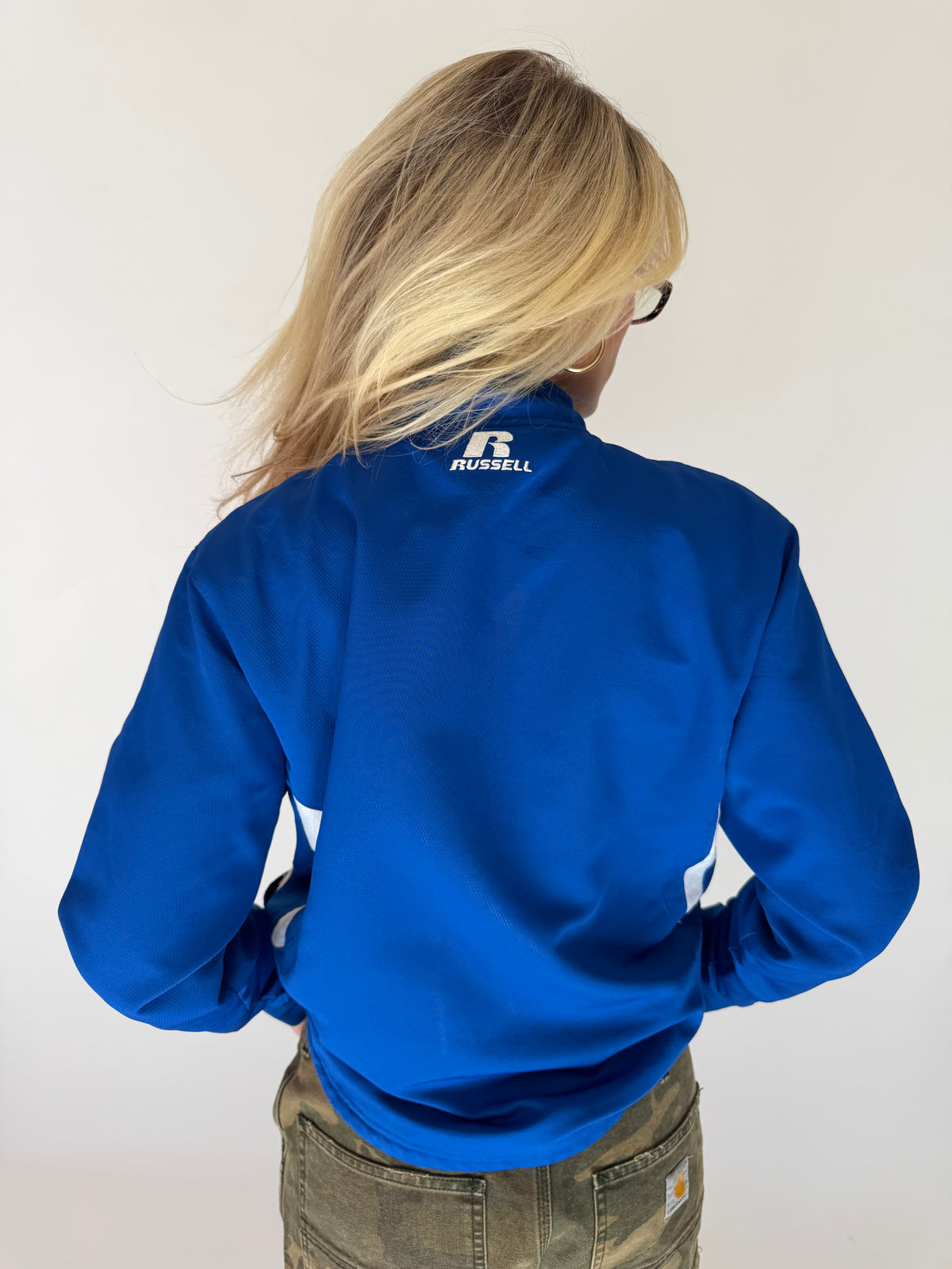 VINTAGE RUSSELL BLUE TRACK JACKET