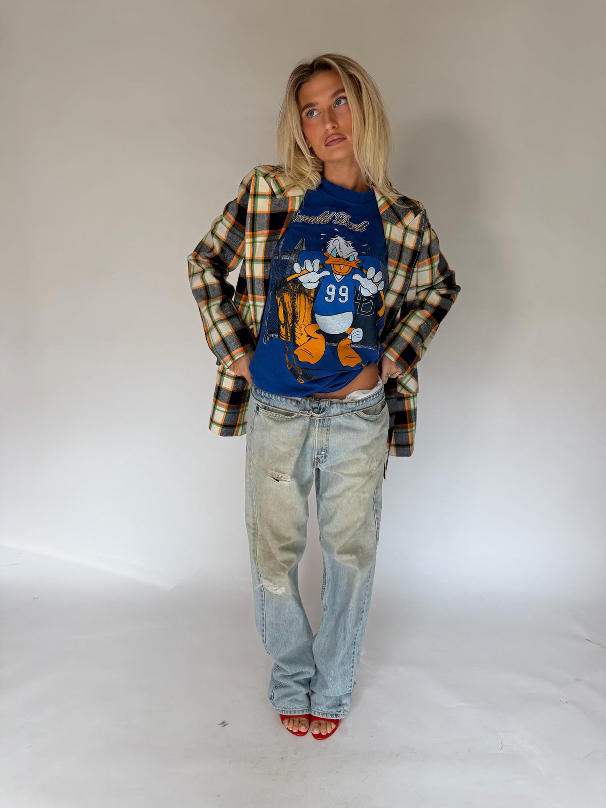 VINTAGE LEVI’S 505 JEANS ORANGE TAB