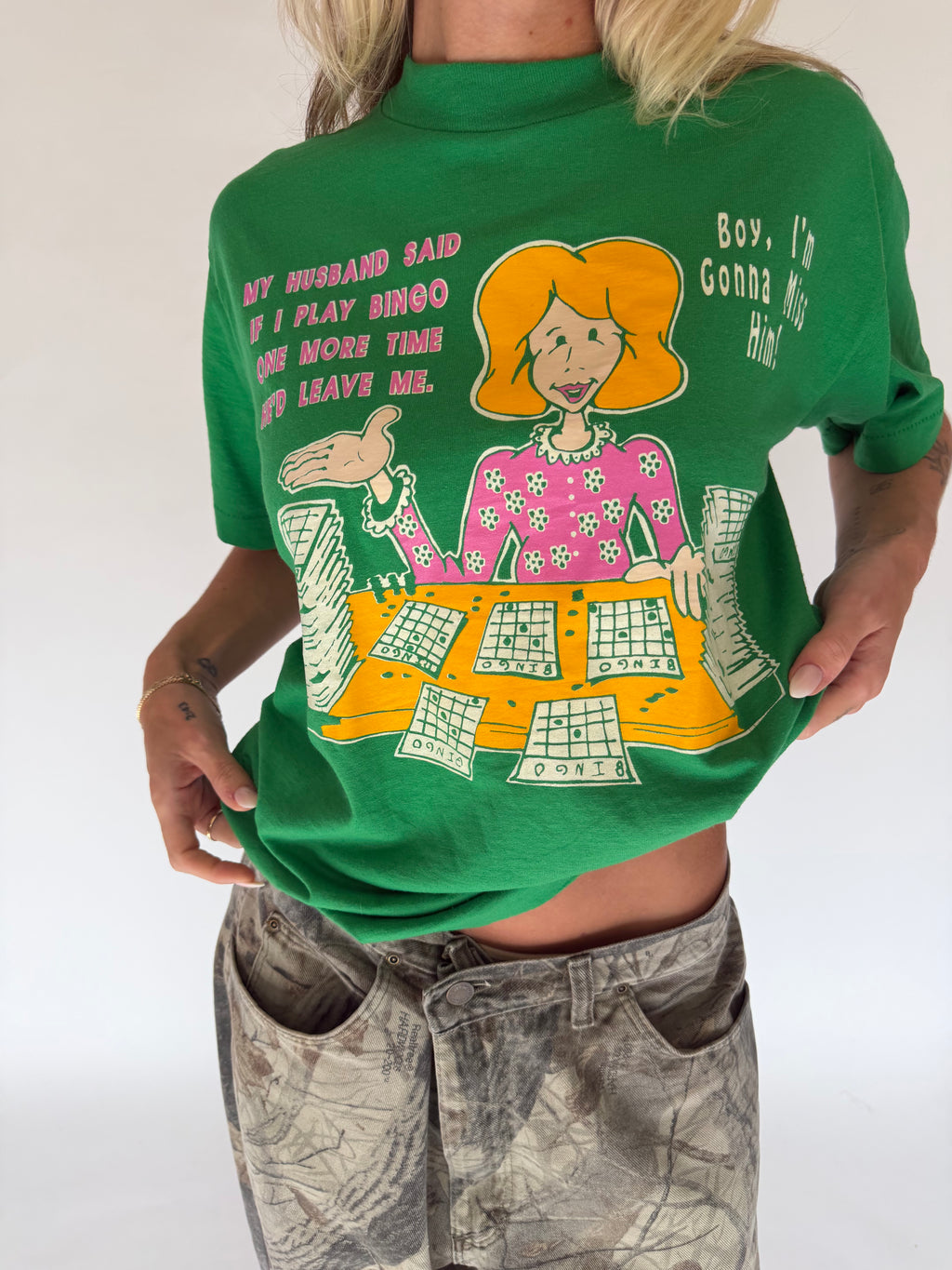 VINTAGE BINGO TEE