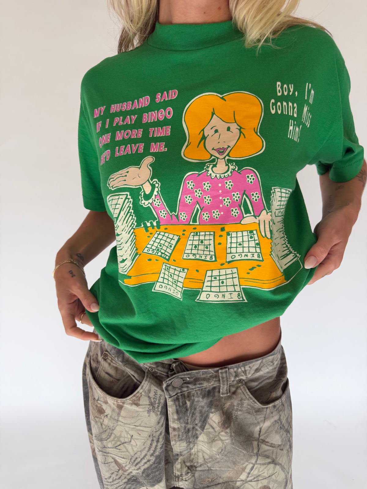 VINTAGE BINGO TEE