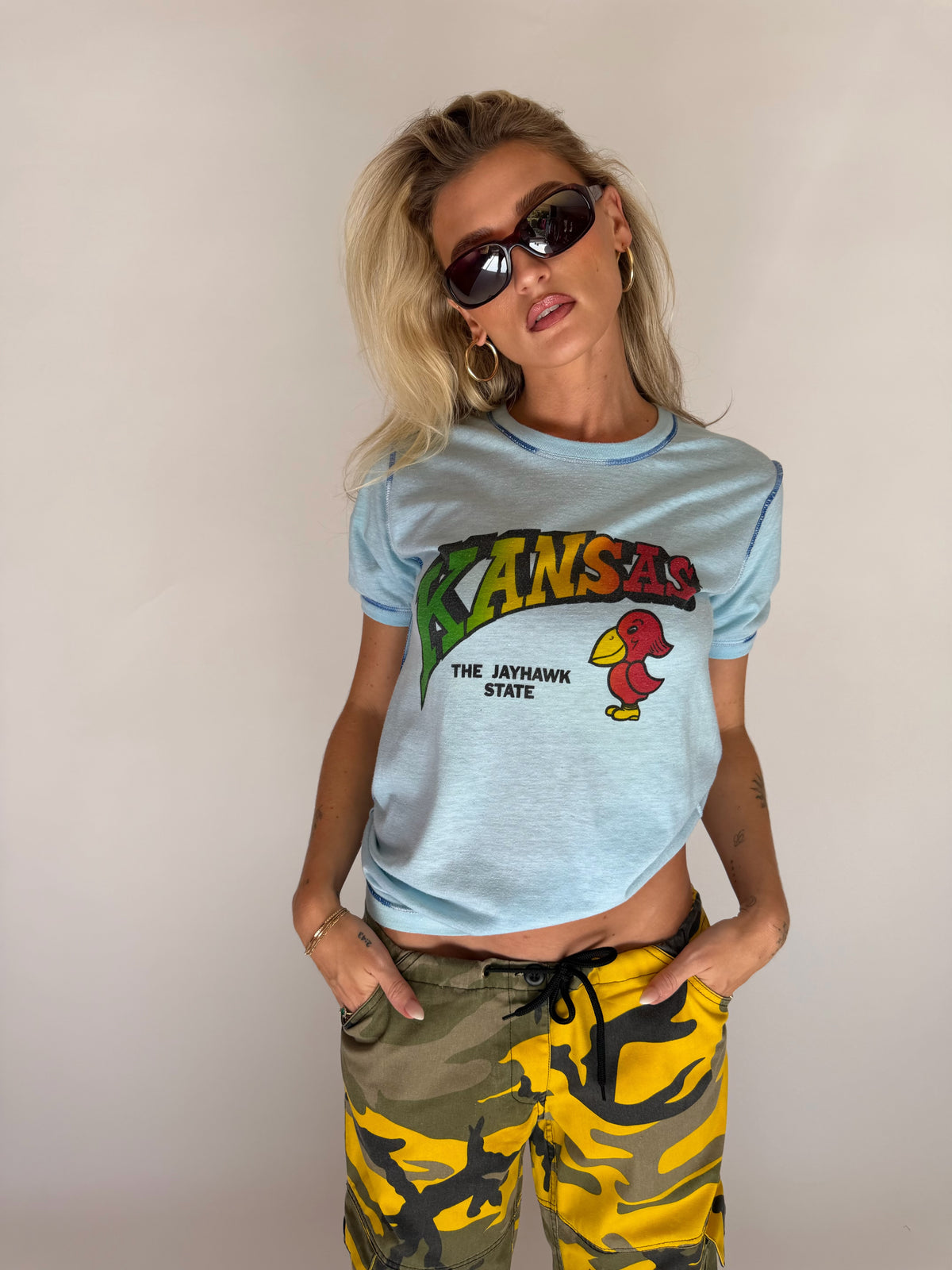 80’S SINGLE STITCH KANSAS TEE