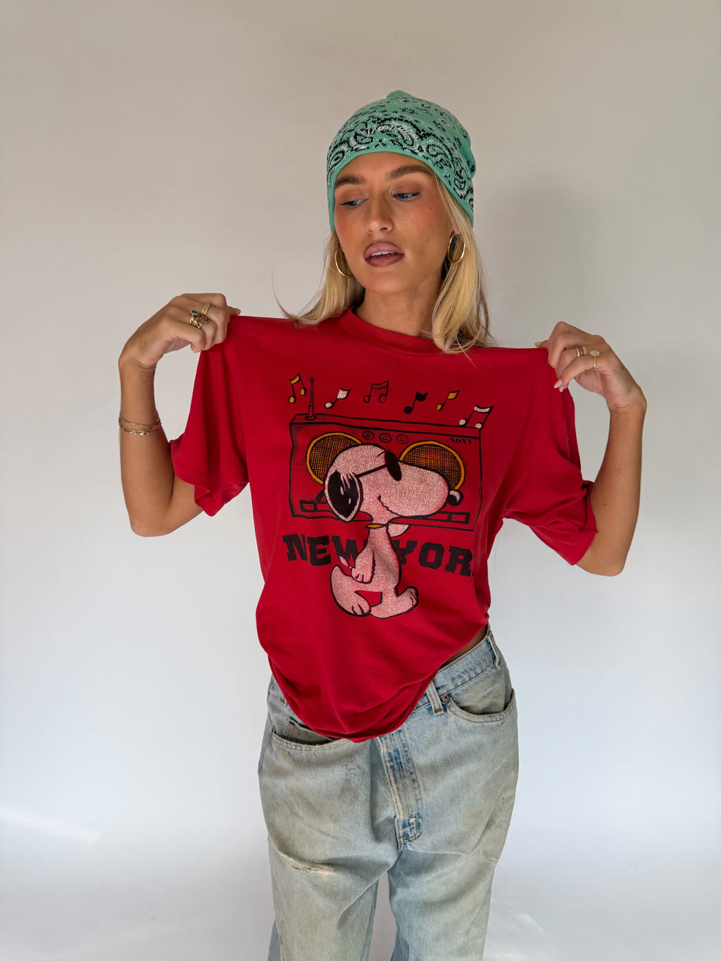 VINTAGE SNOOPY NEW YORK TEE