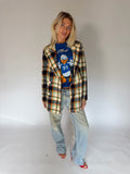 VINTAGE PLAID BLAZER