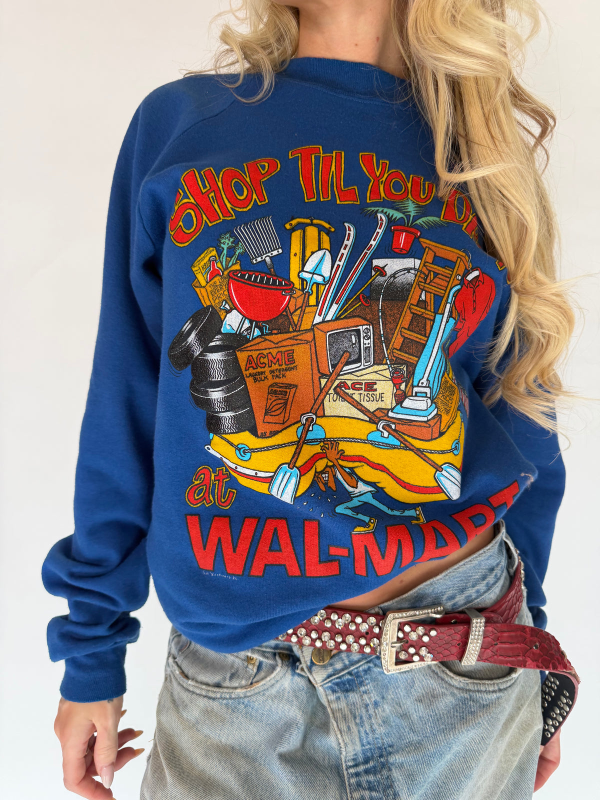VINTAGE WALMART GRAPHIC SWEATSHIRT