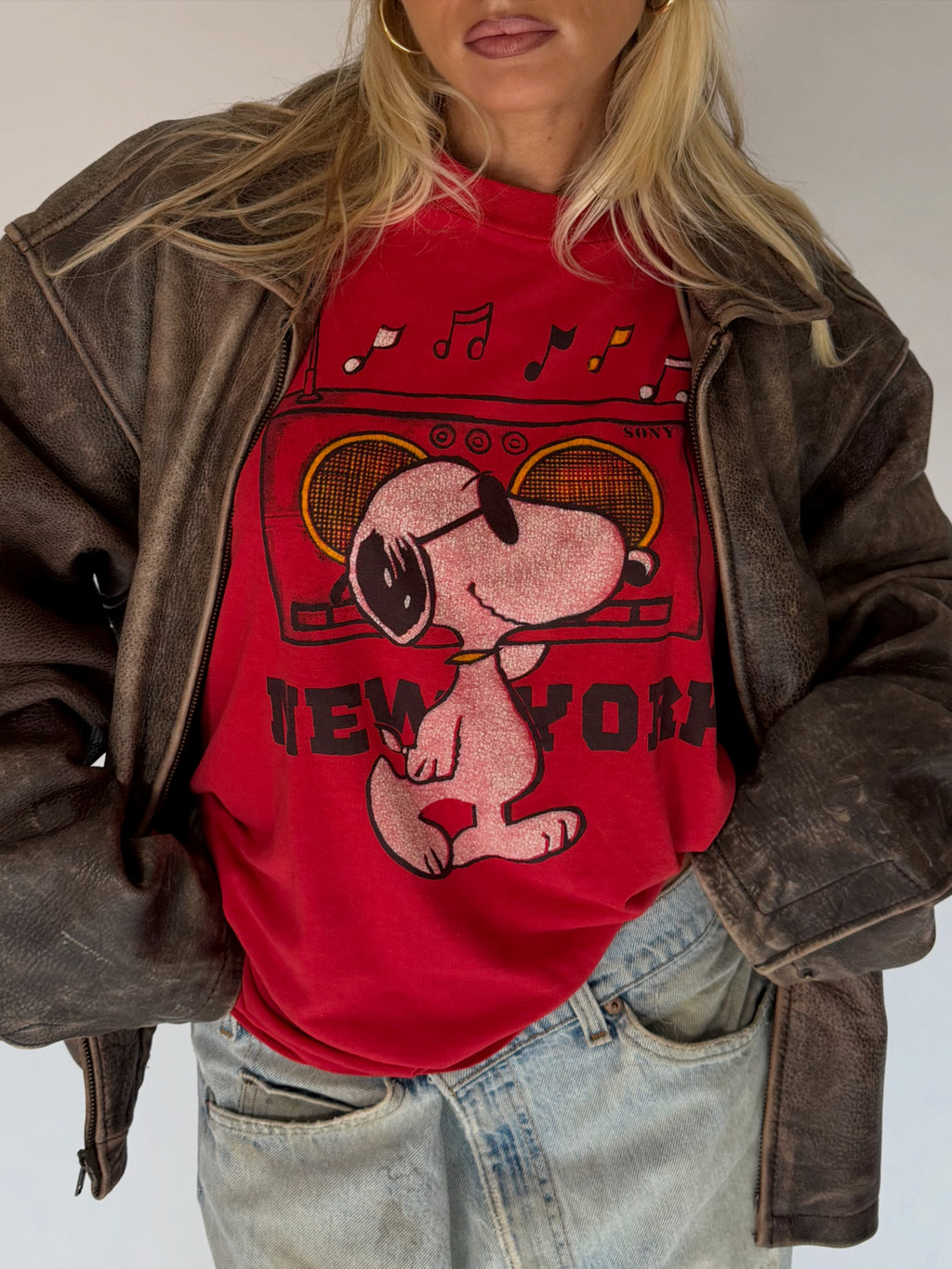 VINTAGE SNOOPY NEW YORK TEE