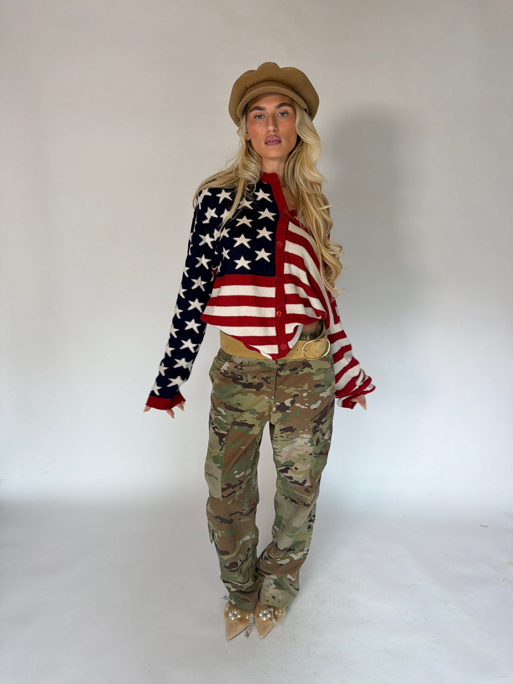 VINTAGE CAMOUFLAGE CARGO PANTS